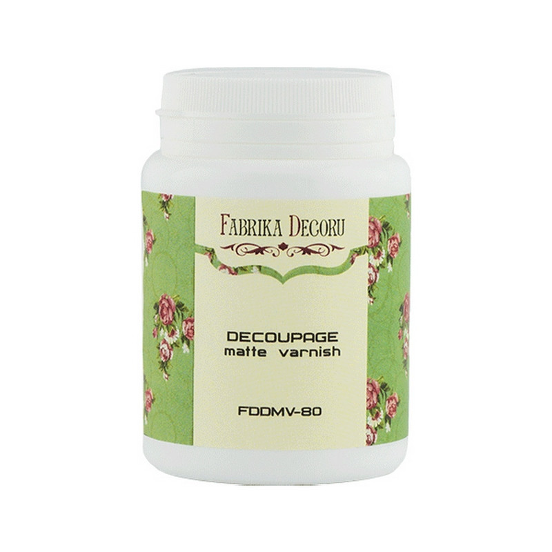 Лак-фініш для декупажу FDDMV-80, 80 мл, матовий Вінниця - фото 1