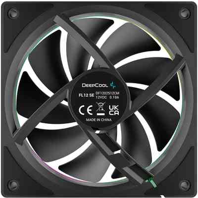 Кулер до корпусу Deepcool Вентилятор Deepcool FL12SE для корпусу 120x120x25мм, HB, 4001900 RPM10, (FL12 SE) Вінниця