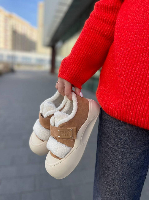 Egga Угги жіночі EGGA -33 руді (зима, шкіра натуральна) (5682) Коломия - фото 7