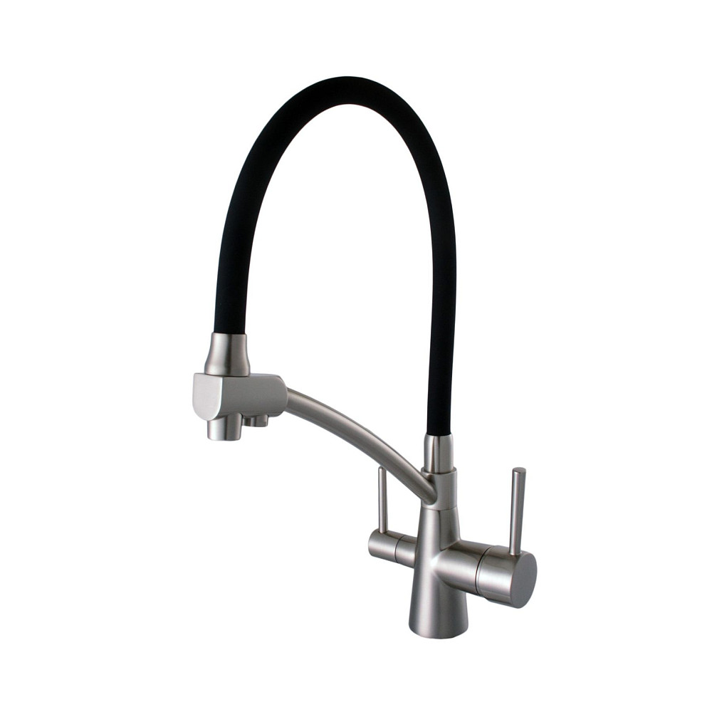 Змішувач для кухні під осмос Globus Lux LAZER GLLR-0700-8-STSTEEL Тернопіль - фото 1