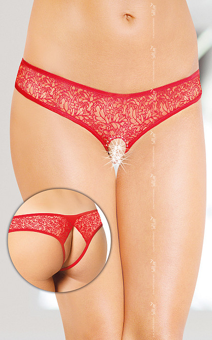 Жіночі стрінги - G-String 2446, red - M/L Sex Aura Київ - фото 1