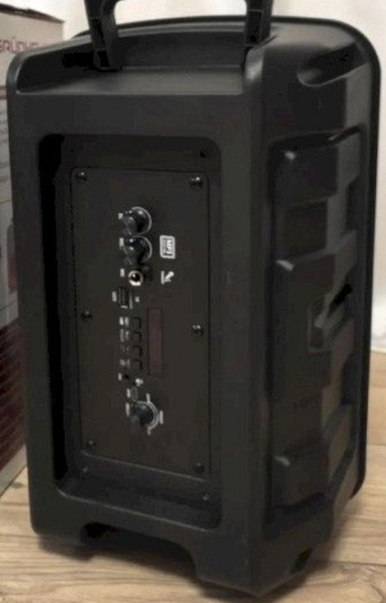 Колонка Bluetooth + караоке Grunhelm GW-818BM  мікрофон пульт Киев - изображение 1