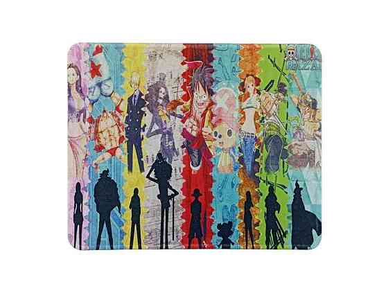 Килимок для мишки 250x210мм аніме One Piece, антиковзна основа ТМ Gerlax Киев