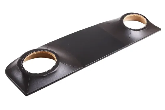 Полка багажника 2101 АвтоКомфорт под колонки кожзам черный Винница