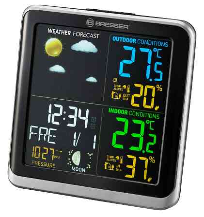 Метеостанція Bresser ClimaTemp TB Сolour (7007201) Київ