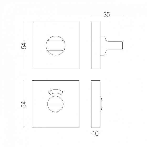 НАКЛАДКА ПІД WC З ІНДИКАТОРОМ T12i SS НЕРЖАВІЮЧА СТАЛЬ Київ