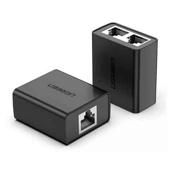 Мережеві з'єднувачі RJ45 UGreen 509223 (2шт, Чорний) Миколаїв