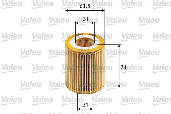 VALEO 586510 — Надійний оливний фільтр для ALFA ROMEO, FIAT, OPEL, SAAB, SUZUKI та CADILLAC | Максимальний захист двигуна Ковель - фото 1