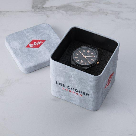 Чоловічий водостійкий наручний годинник Lee Cooper Knight (Чорний) Вінниця - фото 7