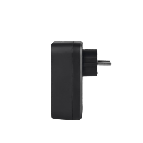 Мережевий адаптер 1 розетки/2USB-A/1Type-C із заземленням чорний VF-AD1G2U1C-B Oncord Videx Житомир