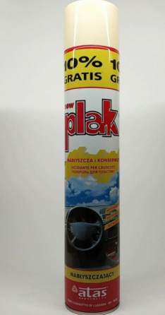 Поліроль для пластику PLAK 750 мл ваніль Вінниця