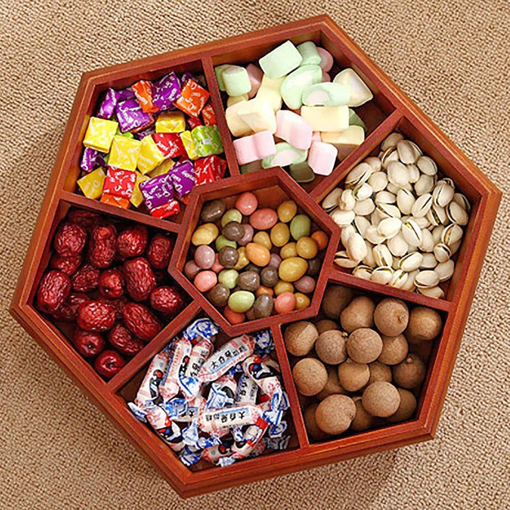 Менажниця дерев'яна "Калідо" корал Миколаїв - фото 1