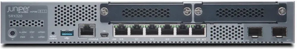 Маршрутизатор  Juniper SRX320 HW ONLY REQUIRE JSB OR JSE (SRX320) Київ - фото 1