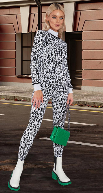 Теплий в'язаний костюм (42-46) Київ - фото 4