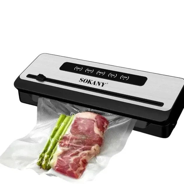 Вакууматор SK-13076 для продуктів 100 Вт, вакуум -70 кПа, запаювання 32 см, сухий та вологий режим Одеса - фото 7