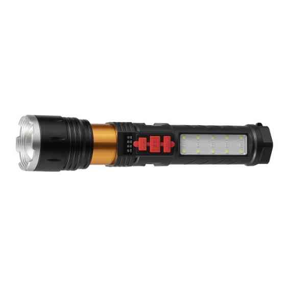 Ліхтар ручний мульти, 6 режимів INTERTOOL LB-0125 Київ