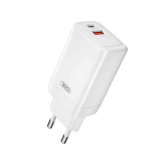 Мережевий зарядний пристрій XO CE17 GaN 65W білий Львів
