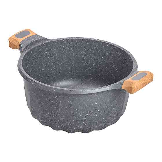 Большая антипригарная кастрюля 11 л с крышкой Ø32 см Киев