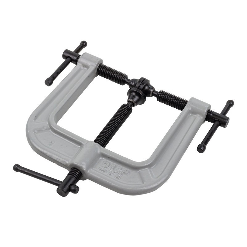 Струбцина G-подібна "Profi" з 3-ма зажимами 2.5 "-63мм Одеса - фото 2