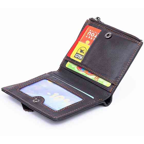 Гаманець чоловічий Коричневий (Vintage) Київ