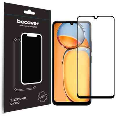 Скло захисне BeCover Xiaomi Redmi 13C / Poco C65 Black (710491) Вінниця