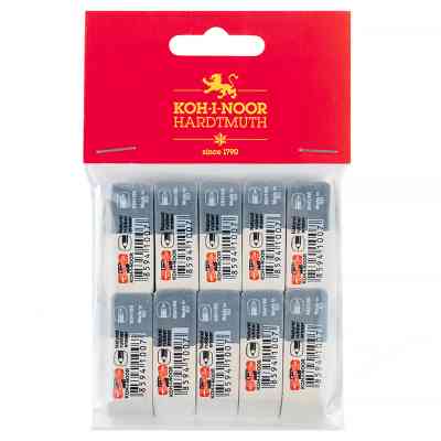 Ластик Koh-i-Noor комбинированная SunPearl (полибег 10 шт) (6541/80/10/P) Винница