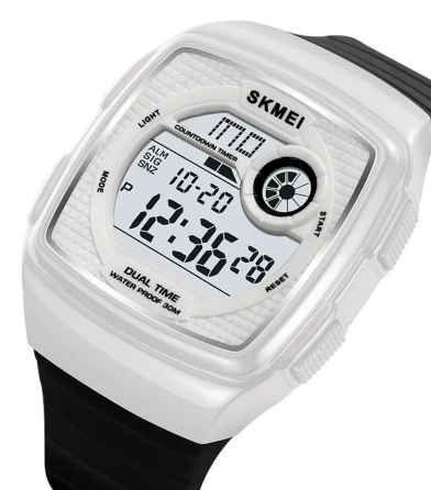 Часы мужские наручные спортивные Skmei 2208 (Белый) Киев