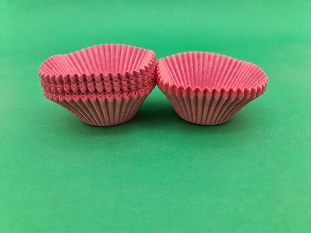 Тартолетка для чізкейк "Кругла рожева"D55 H42,5 (100шт)/140/ (1 уп.) Харків - фото 1