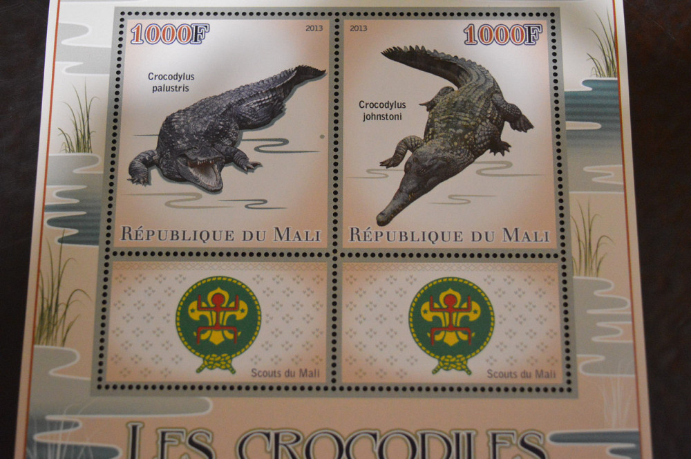 Мали. Фауна. Блок. 2014 год (А-20) Полтава - изображение 1