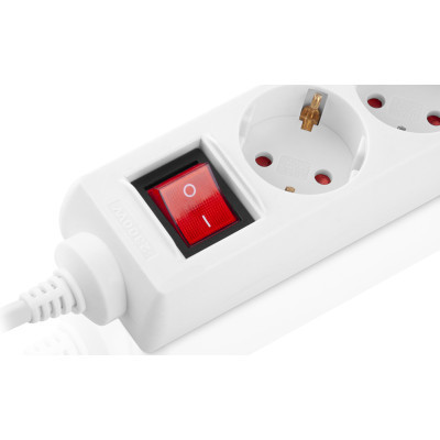 Мережевий фільтр живлення REAL-EL RS-Protect M 1.8m, white (EL122300025) Вінниця - фото 11