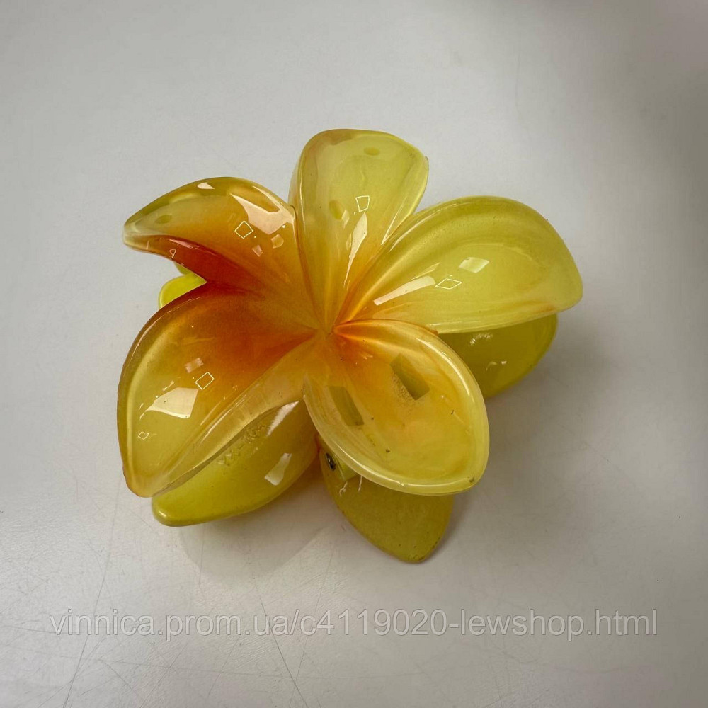 Заколка для волос краб зажим заколка Гавайский цветок глянец Черновцы - изображение 9