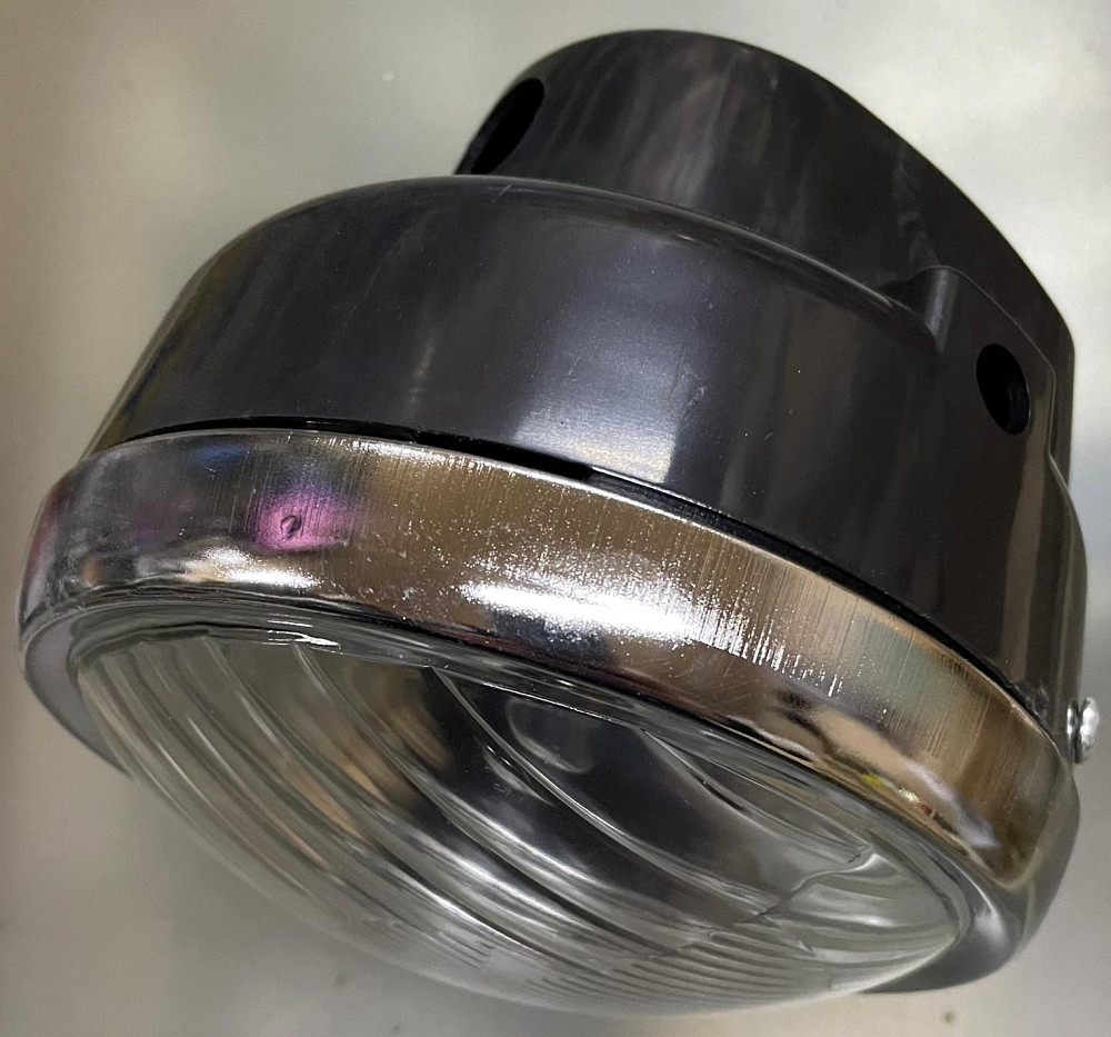 Фара (у зборі) Alpha (кругла, чорна) VDK Київ - фото 1