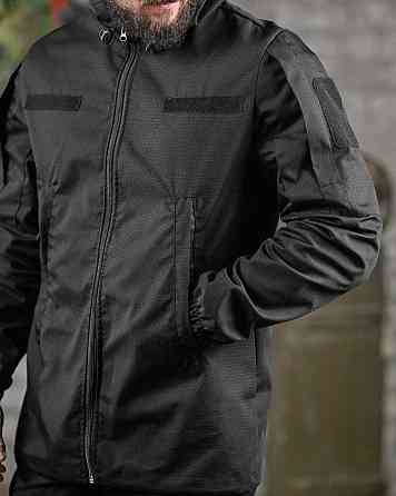 Літній тактичний костюм 7.62 чорний ДЛ6503 Одеса