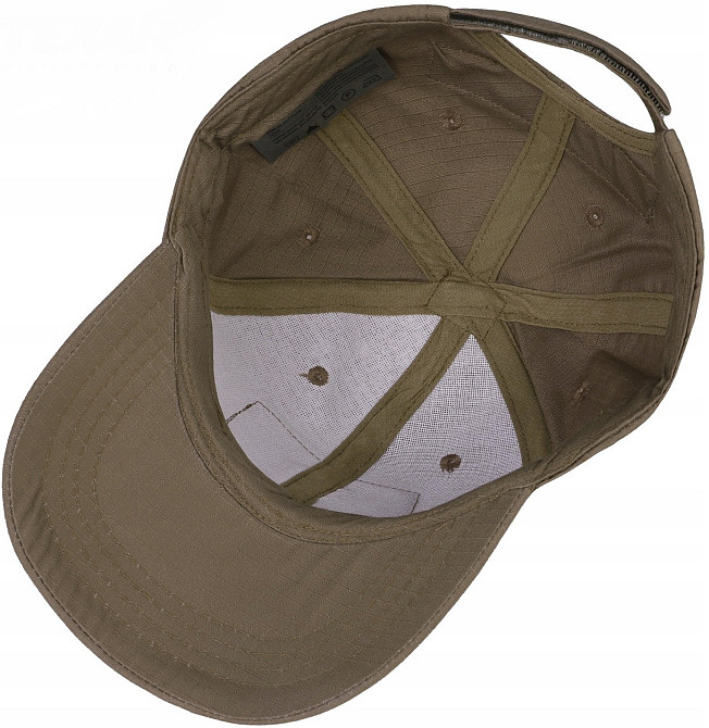 Тактична Бейсболка з 3 липучками Texar "Rip-Stop" (04-TAKT-HE-COYOTE) Coyote Нововолинськ - фото 5