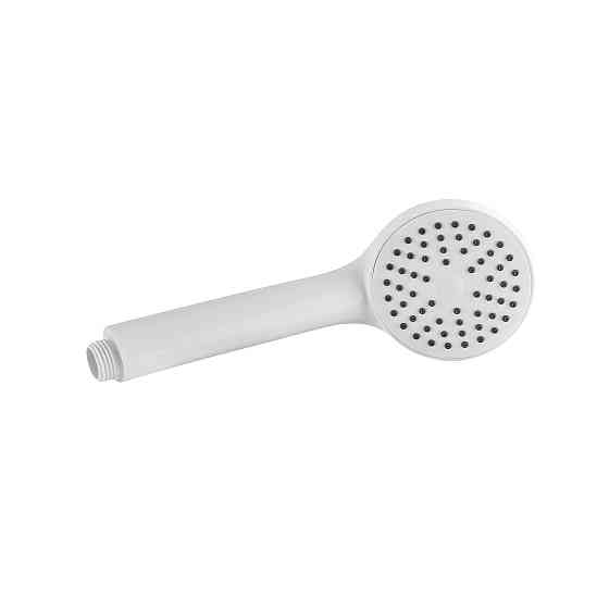 Смеситель для ванны Plamix CEZAR-009 EURO SET белый с гибким шлангом, лейкой и кронштейном (PM0692) Харьков