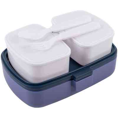 Ланч-бокс детский Kite с наполнением 1150 мл, черный (K23-180-3) Винница