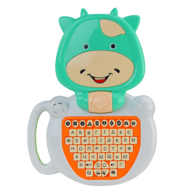 Ноутбук розвиваючий Країна Іграшок Ваш перший ноутбук Корівка (PL-721-54) Чернігів - фото 1