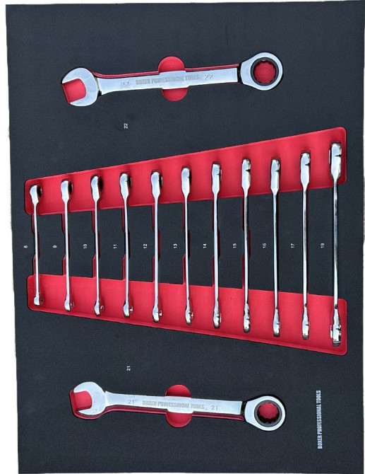 BX-015 Сервисный Шкаф с Инструментами 356 Элементов, 7 Ящиков, Металлическая, Комплект для Мастерской Одесса - изображение 9