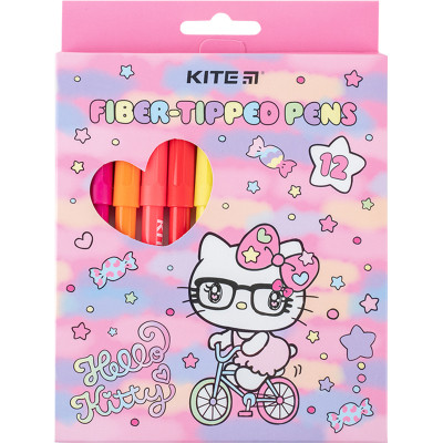 Фломастеры Kite Hello Kitty 12 цветов (HK24-447) Винница - изображение 1