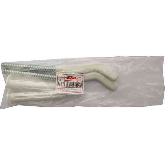 Комплект кронштейнов радиатора CRISTAL NS-1015 штырьковый прорезиненный с дюбелем Ø9х170мм (2шт) Киев