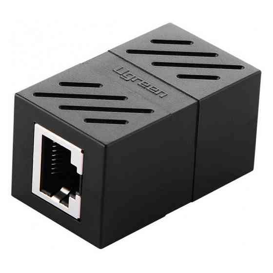 Соединитель витой пары RJ45 Ugreen NW114 20390 (Черный) Николаев