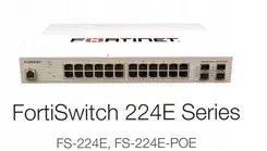 Комутатор Fortinet Fortiswitch 224E-Poe Zarządzany L2/L3 Gigabit Ethernet (10/100/1000) Obsługa Poe 1U Biały (Fs224Epoe) Киев - изображение 1