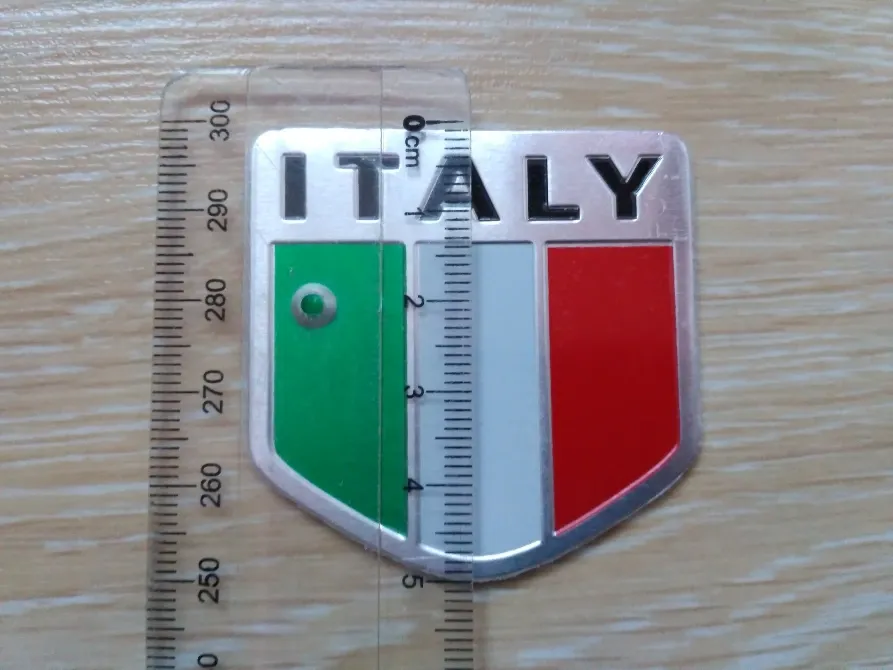 Наклейка Флаг Италии Алюминиевая на авто Киев - изображение 8