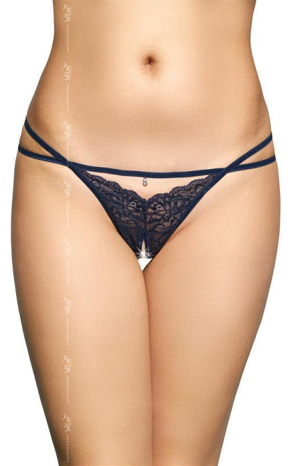 Жіночі стрінги - G-String 2496, blue - S/M Sex Aura Київ - фото 1