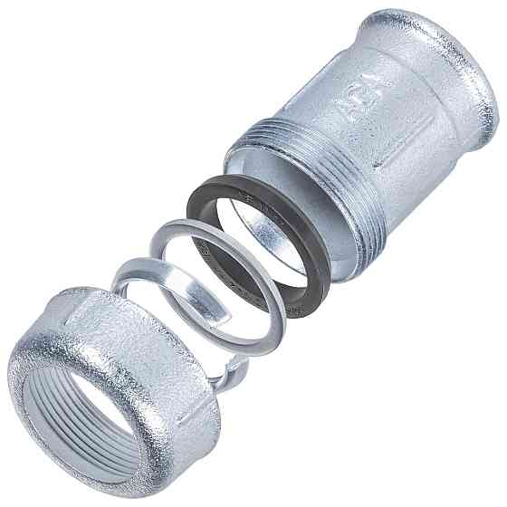 Соединение прямое зажимное с внутренней резьбой DN25(31,2-34,4 мм) х 1″ IK AGAflex (000005729) Киев