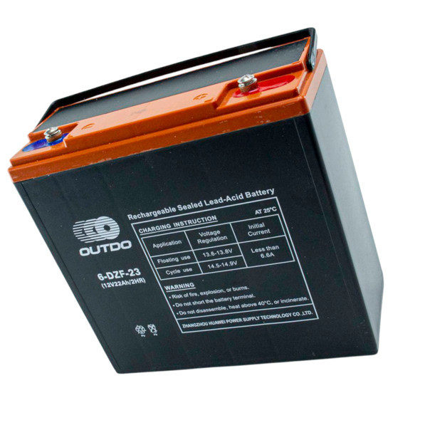 Акб 22А (180x78x170) тяговий OUTDO 6-DZF-23 12V Мукачево - фото 1