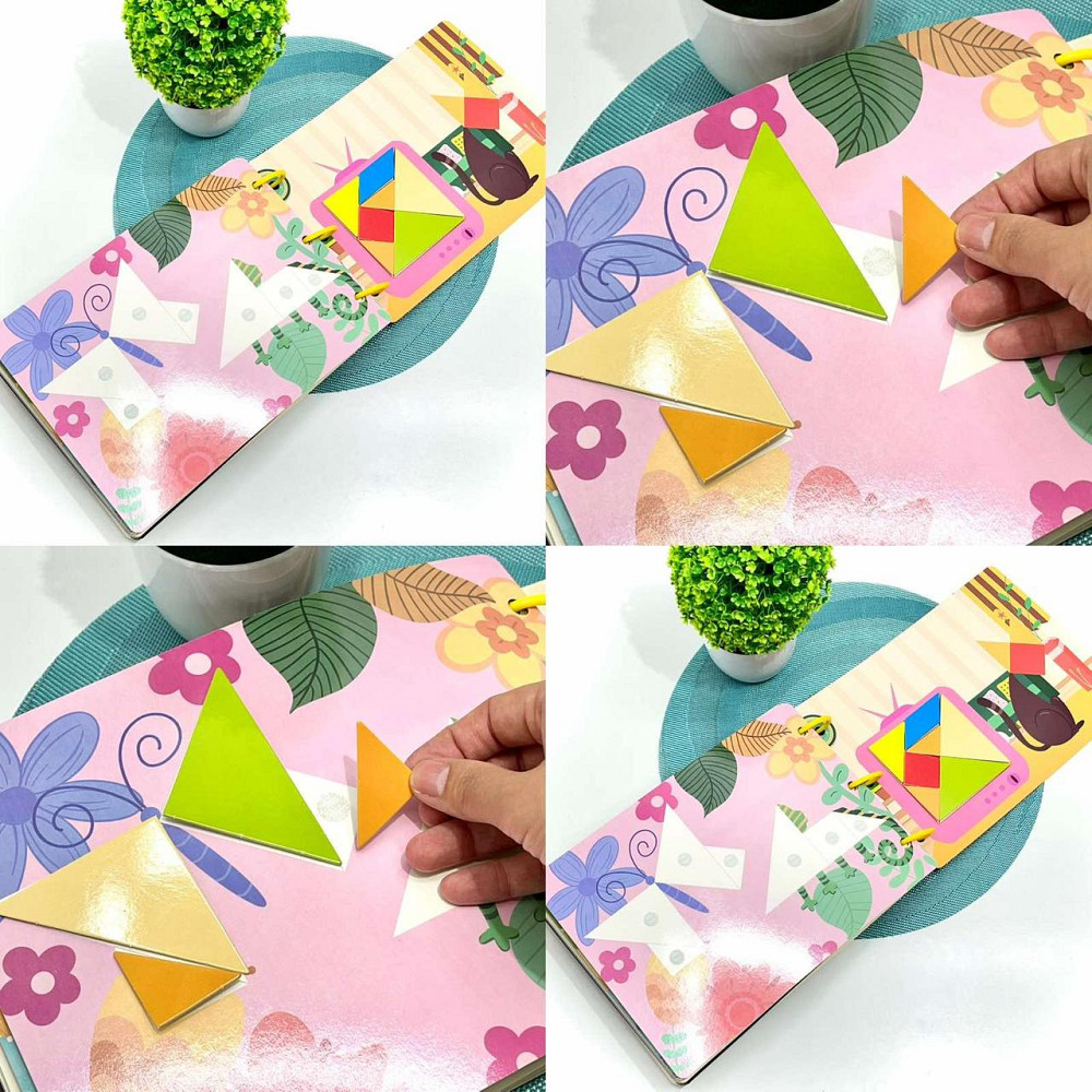 Логічна бізі-книга на липучках для малюків 30 сторінок із завданнями (C 65416) Чернигов - изображение 6