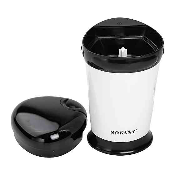 Sokany Електро кавомолка 180 Вт автоматична 75 г для дому з дрібним помолом Біла Sokany SM-3012 Коломыя
