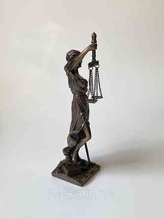 Статуэтка Veronese Фемида богиня правосудия символ справедливости 75см полистоун с бронзовым покрытием 72919V4 Киев