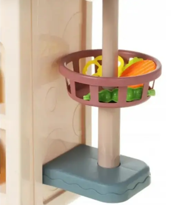 Кухня ігрова Limo Toy з водою паром світлом звуками 42 предмети Кремова (889-222) Чернігів - фото 4